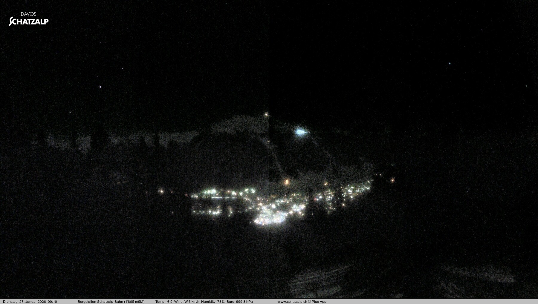 Archiv Foto Webcam Schatzalp