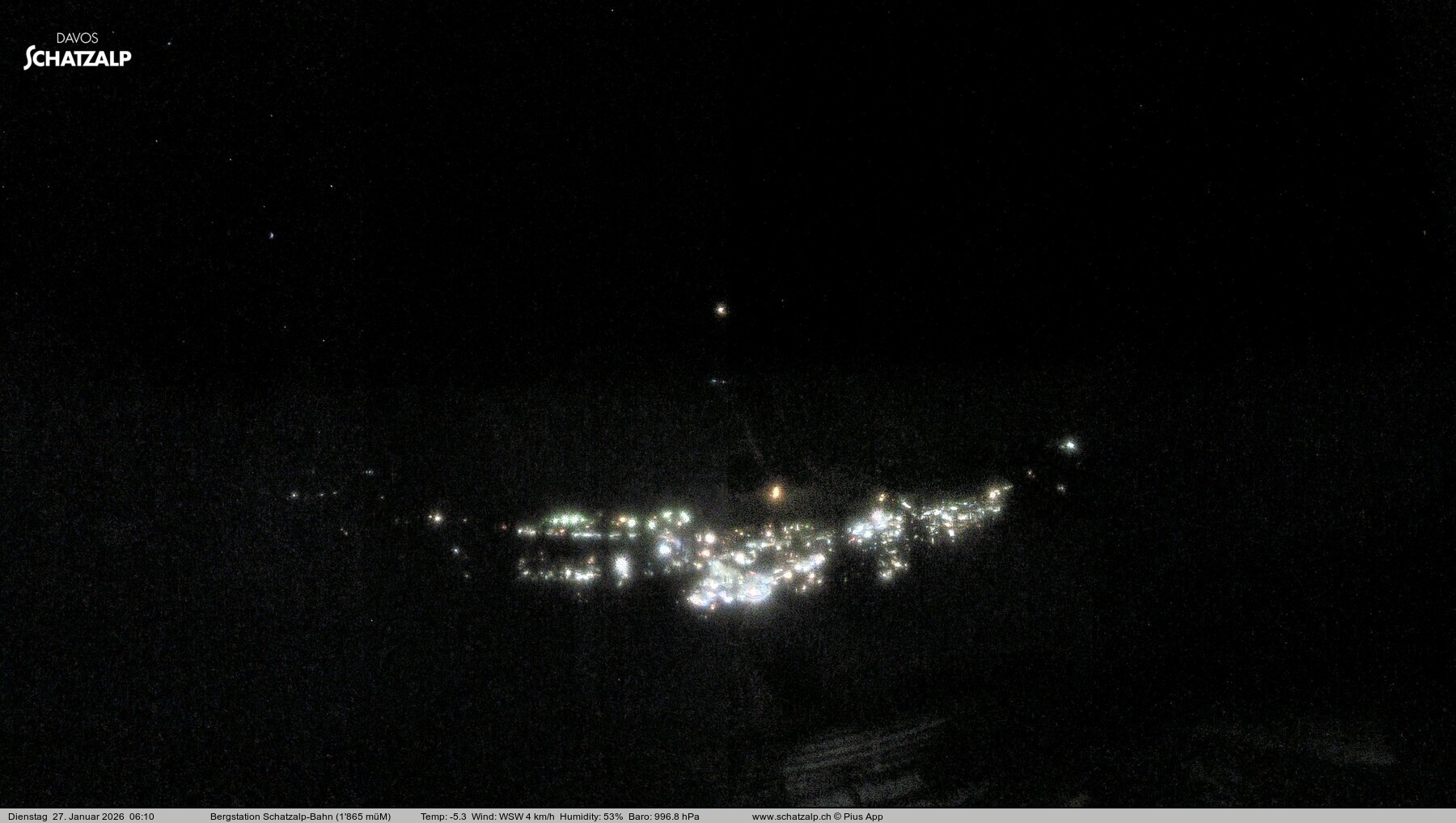 Archiv Foto Webcam Schatzalp