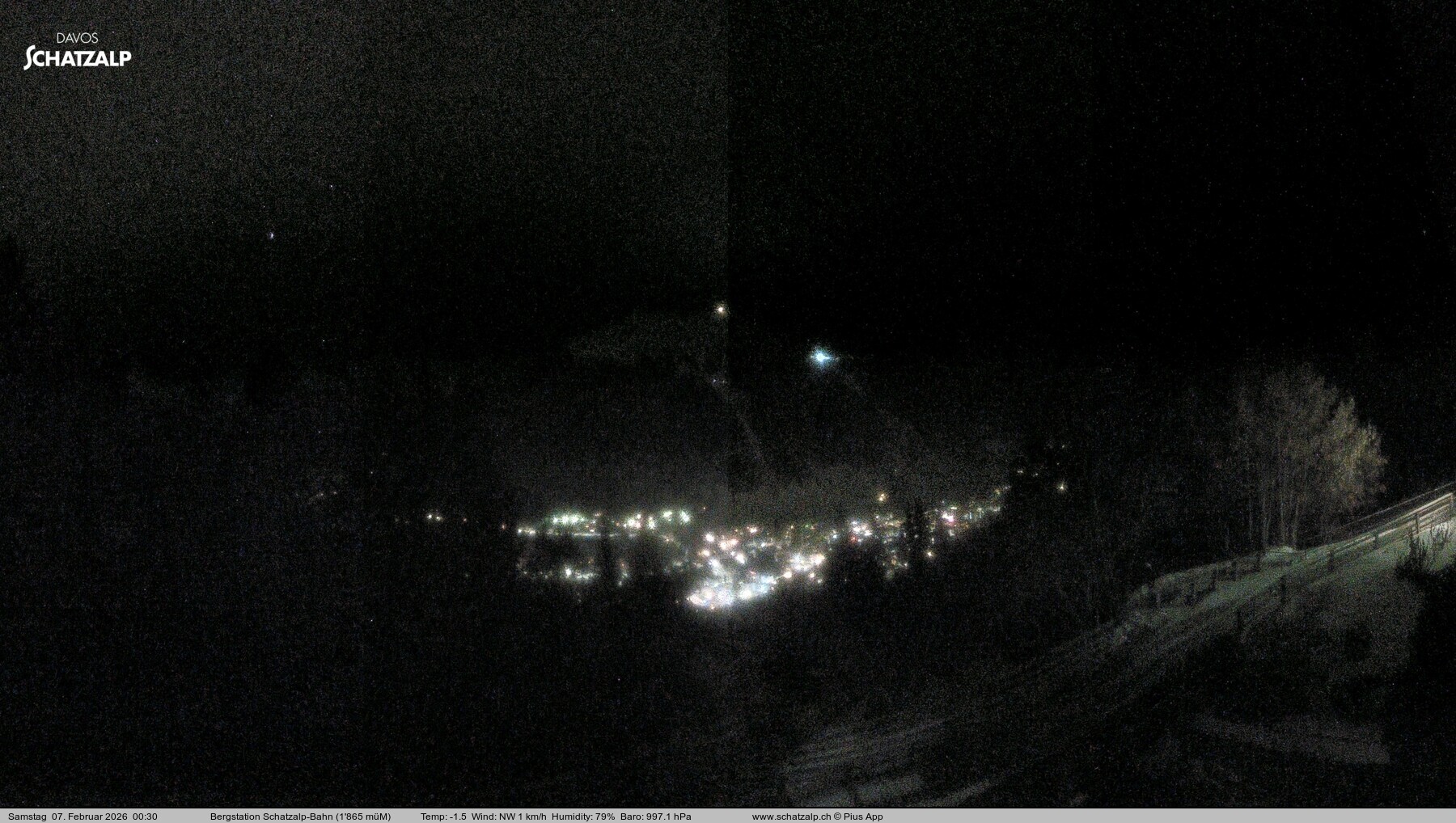 Archiv Foto Webcam Schatzalp