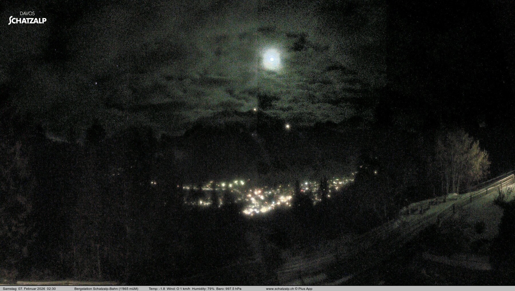 Archiv Foto Webcam Schatzalp