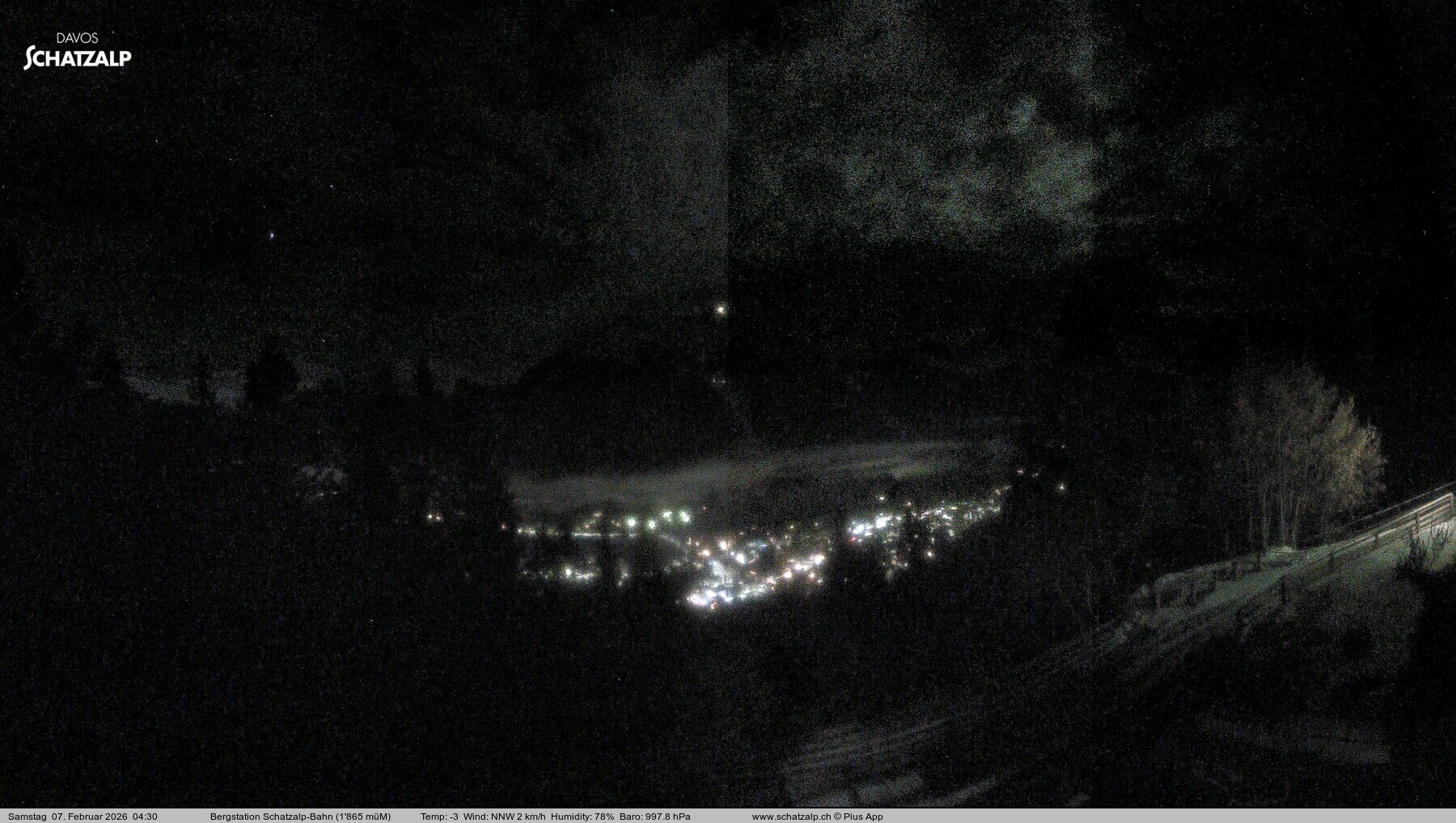 Archiv Foto Webcam Schatzalp