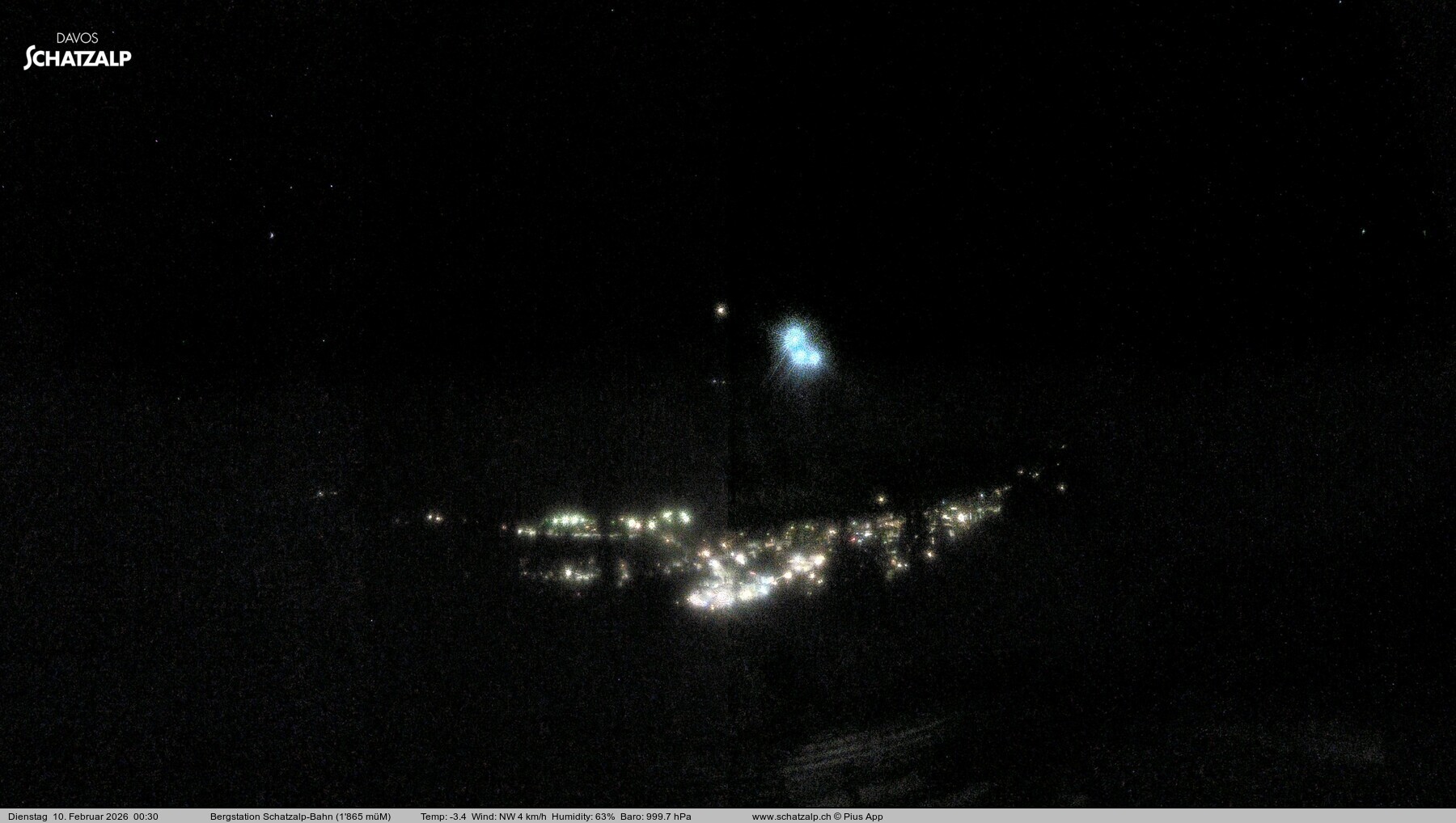 Archiv Foto Webcam Schatzalp