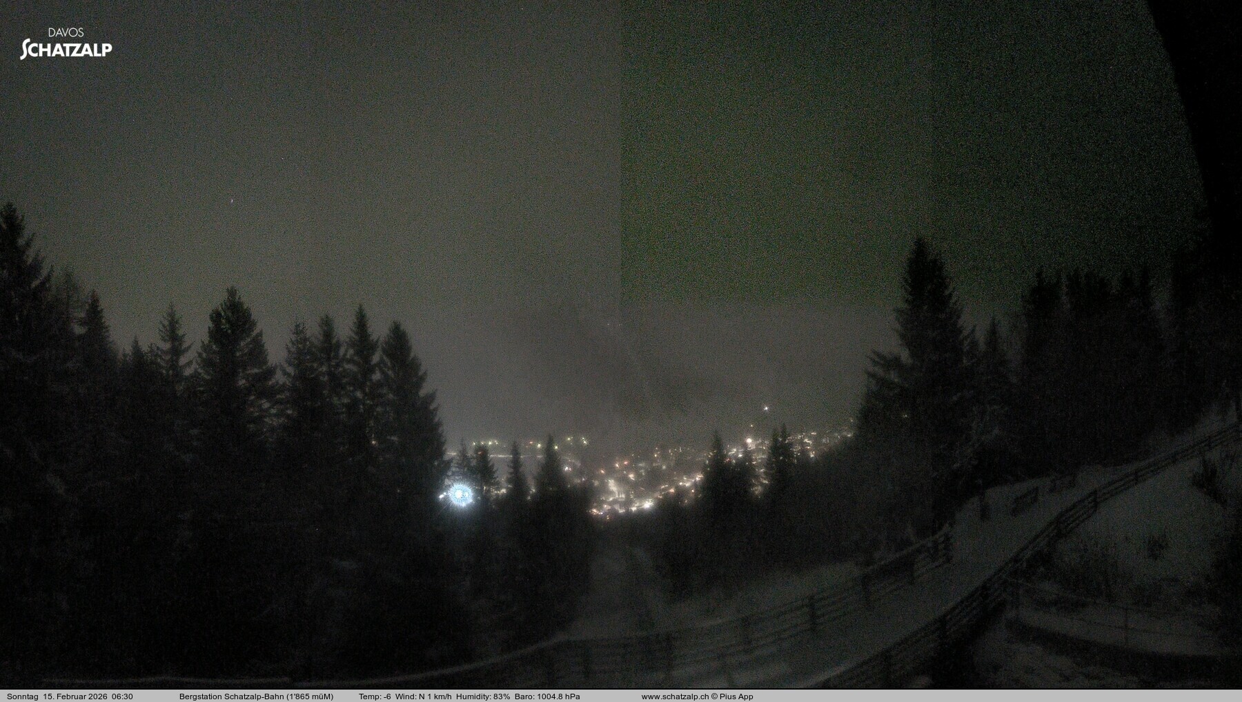 Archived image Webcam at Schatzalp