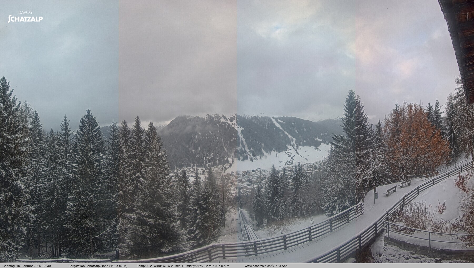 Archived image Webcam at Schatzalp