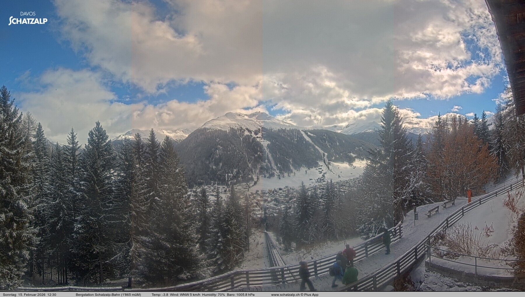 Archived image Webcam at Schatzalp