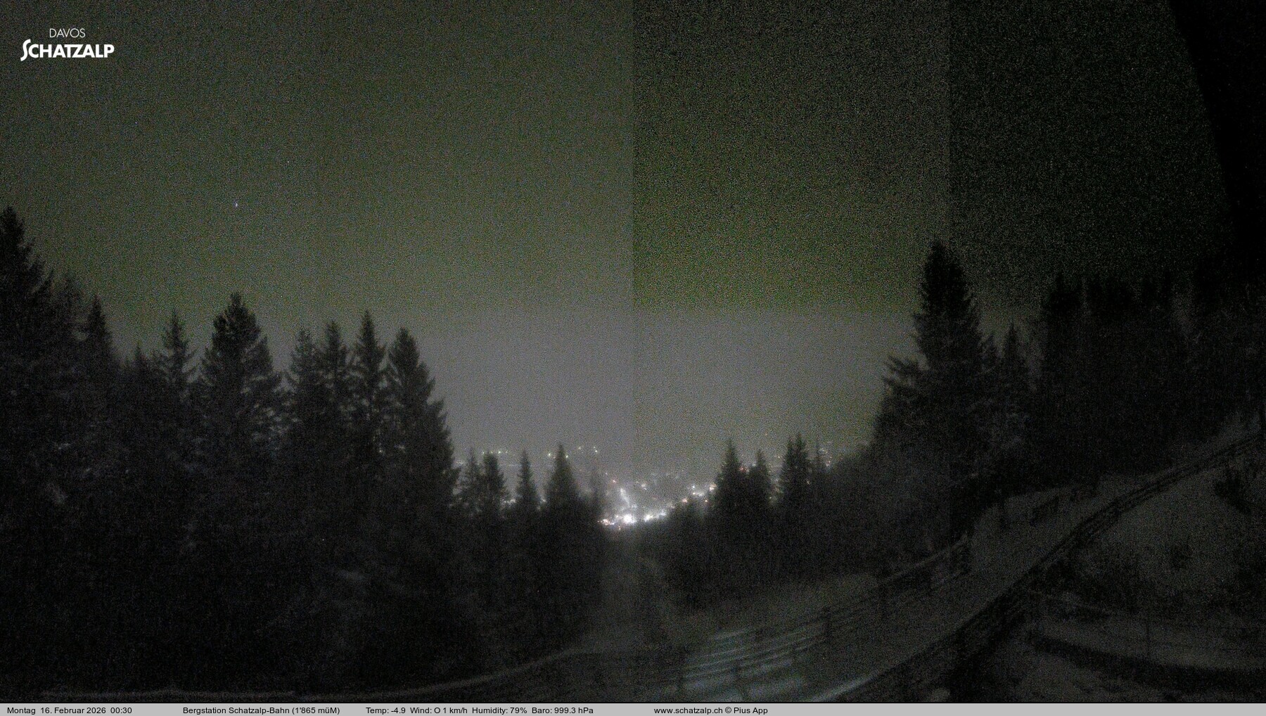 Archived image Webcam at Schatzalp