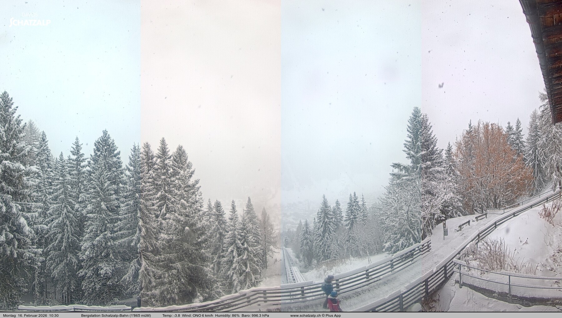 Archived image Webcam at Schatzalp