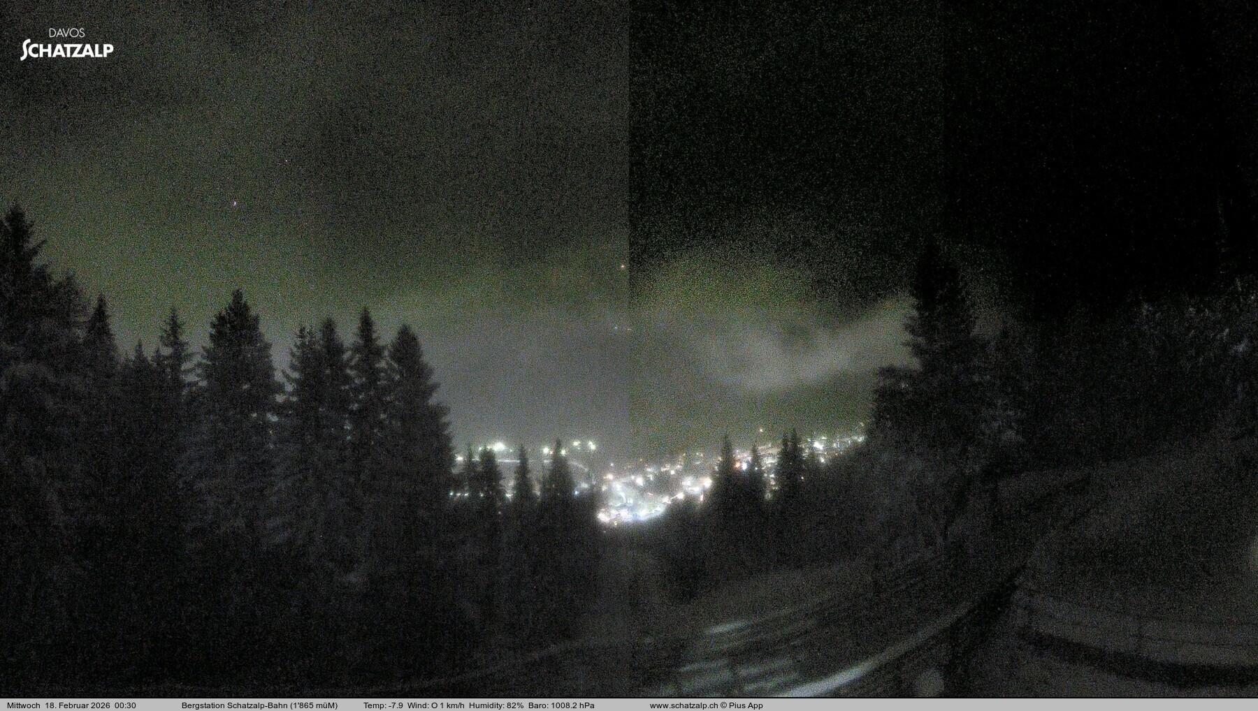 Archived image Webcam at Schatzalp