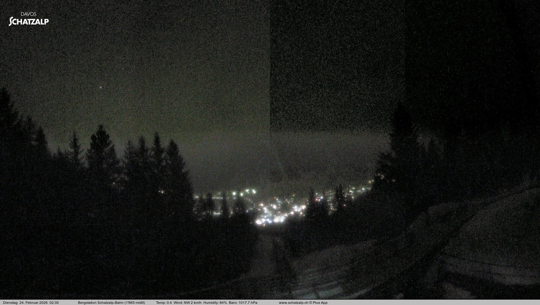 Archiv Foto Webcam Schatzalp