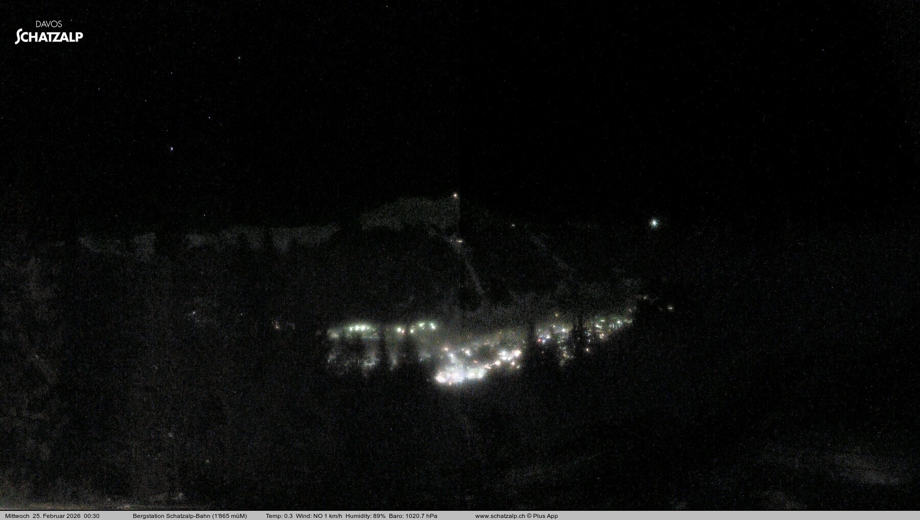 Archiv Foto Webcam Schatzalp