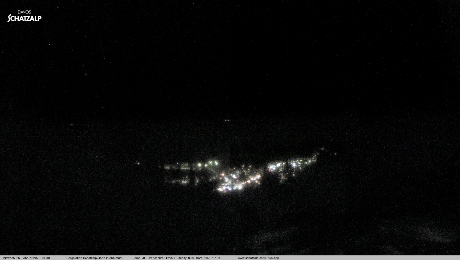 Archiv Foto Webcam Schatzalp