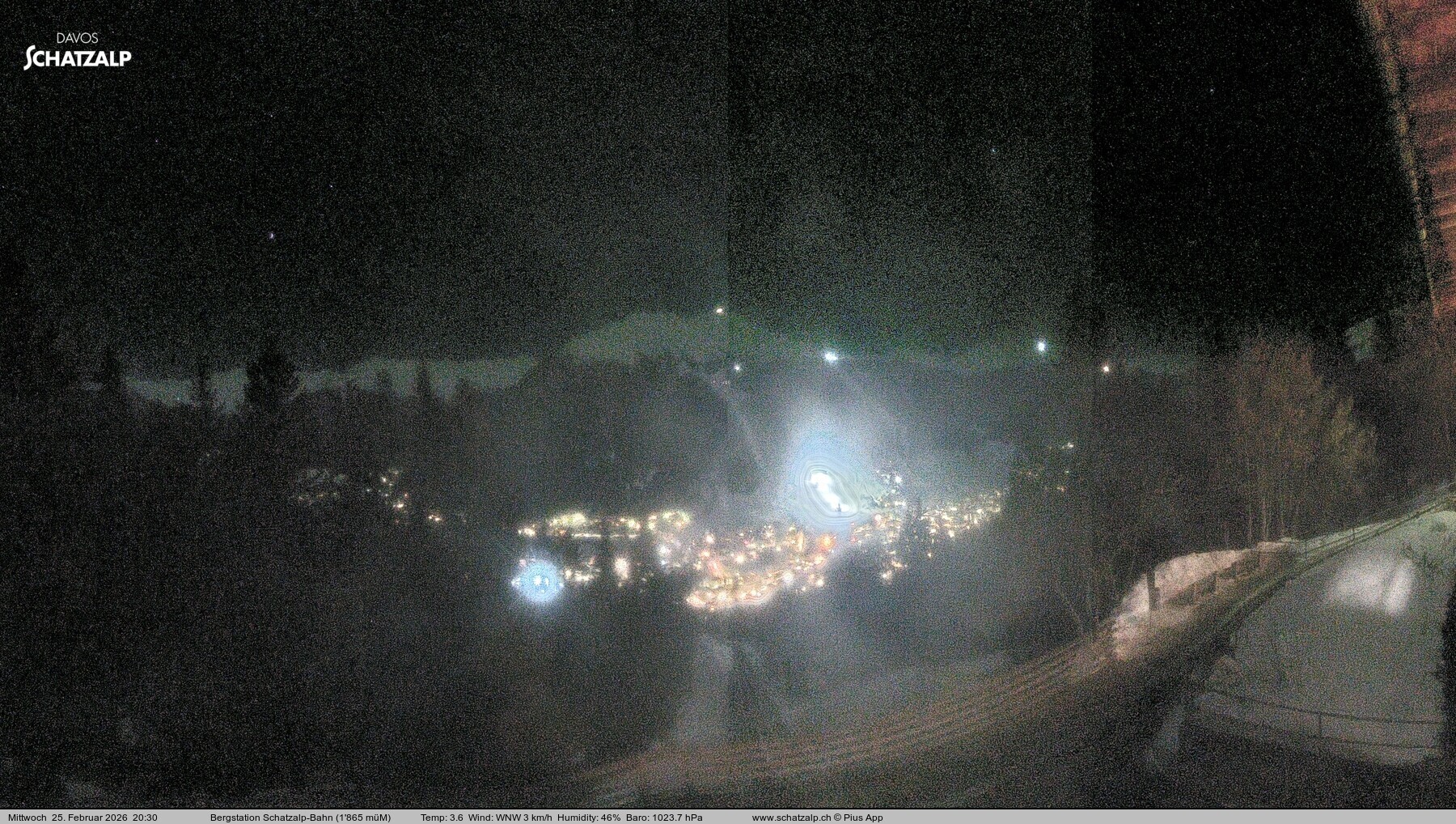 Archiv Foto Webcam Schatzalp