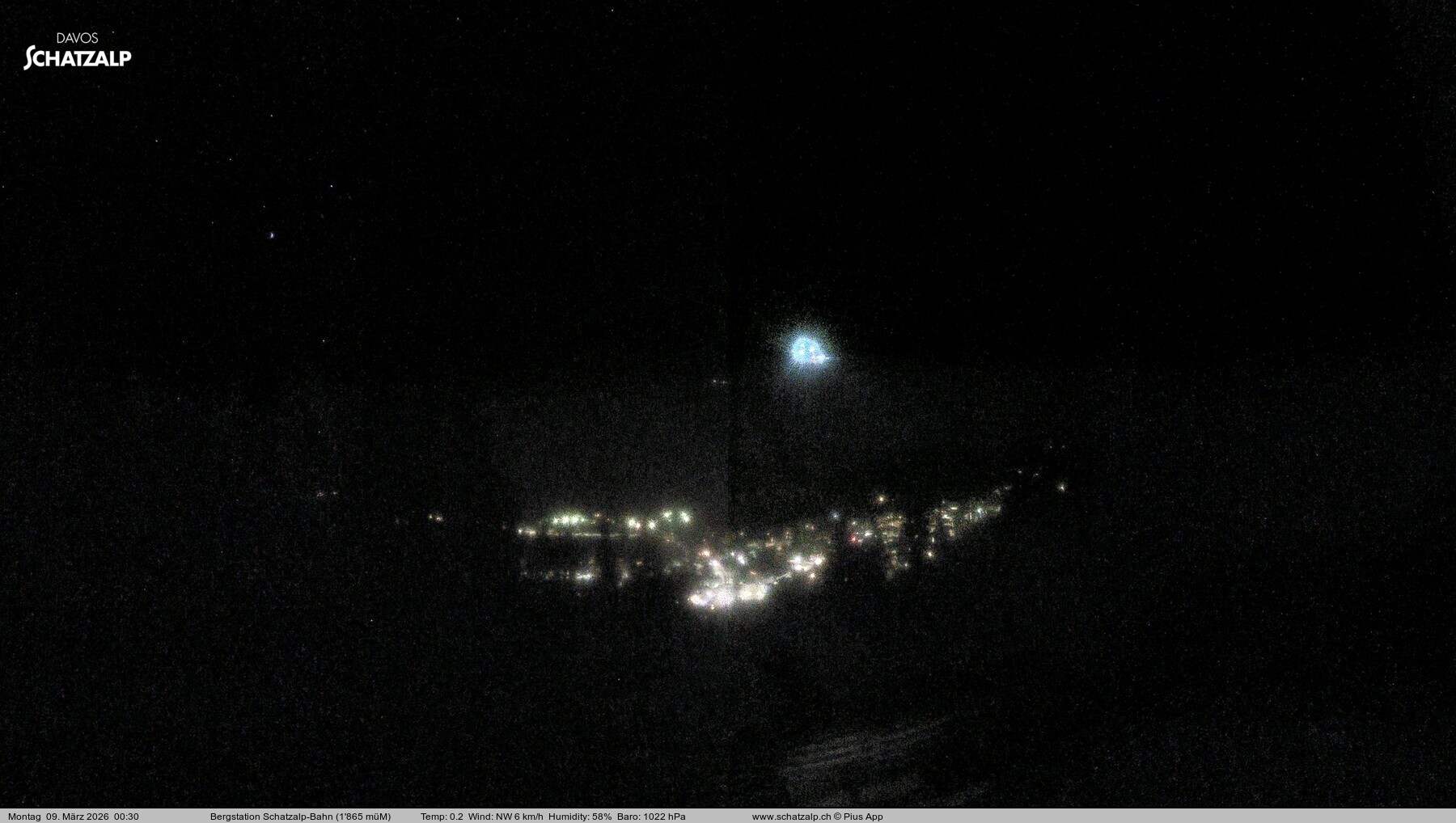 Archiv Foto Webcam Schatzalp