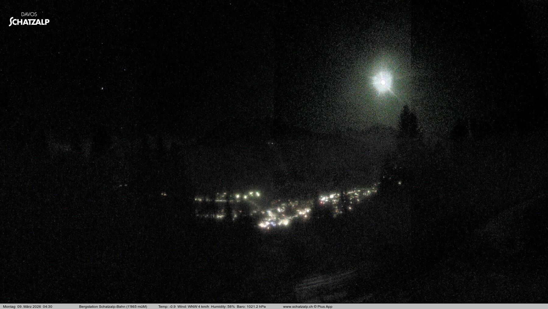 Archiv Foto Webcam Schatzalp