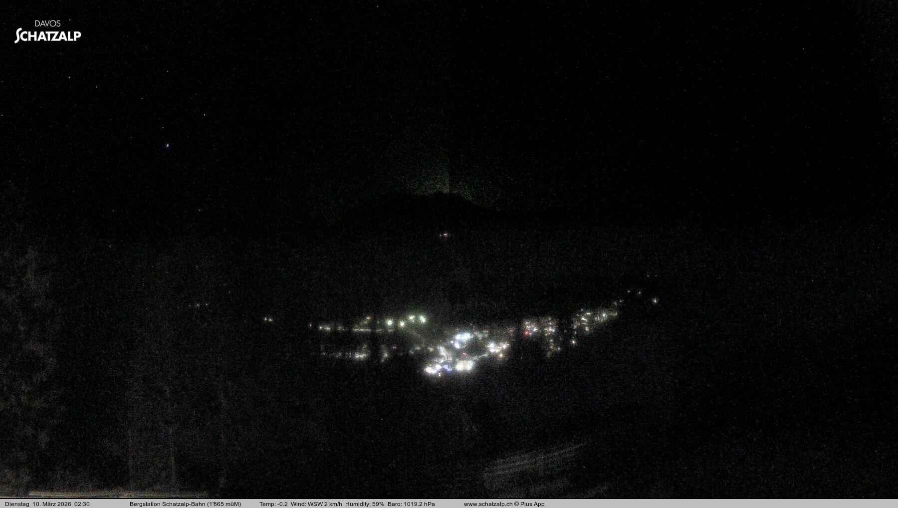 Archiv Foto Webcam Schatzalp