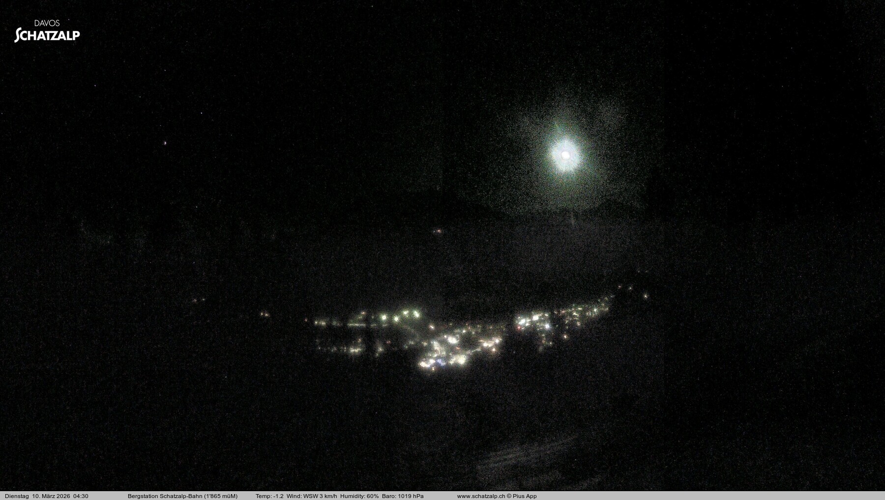 Archiv Foto Webcam Schatzalp