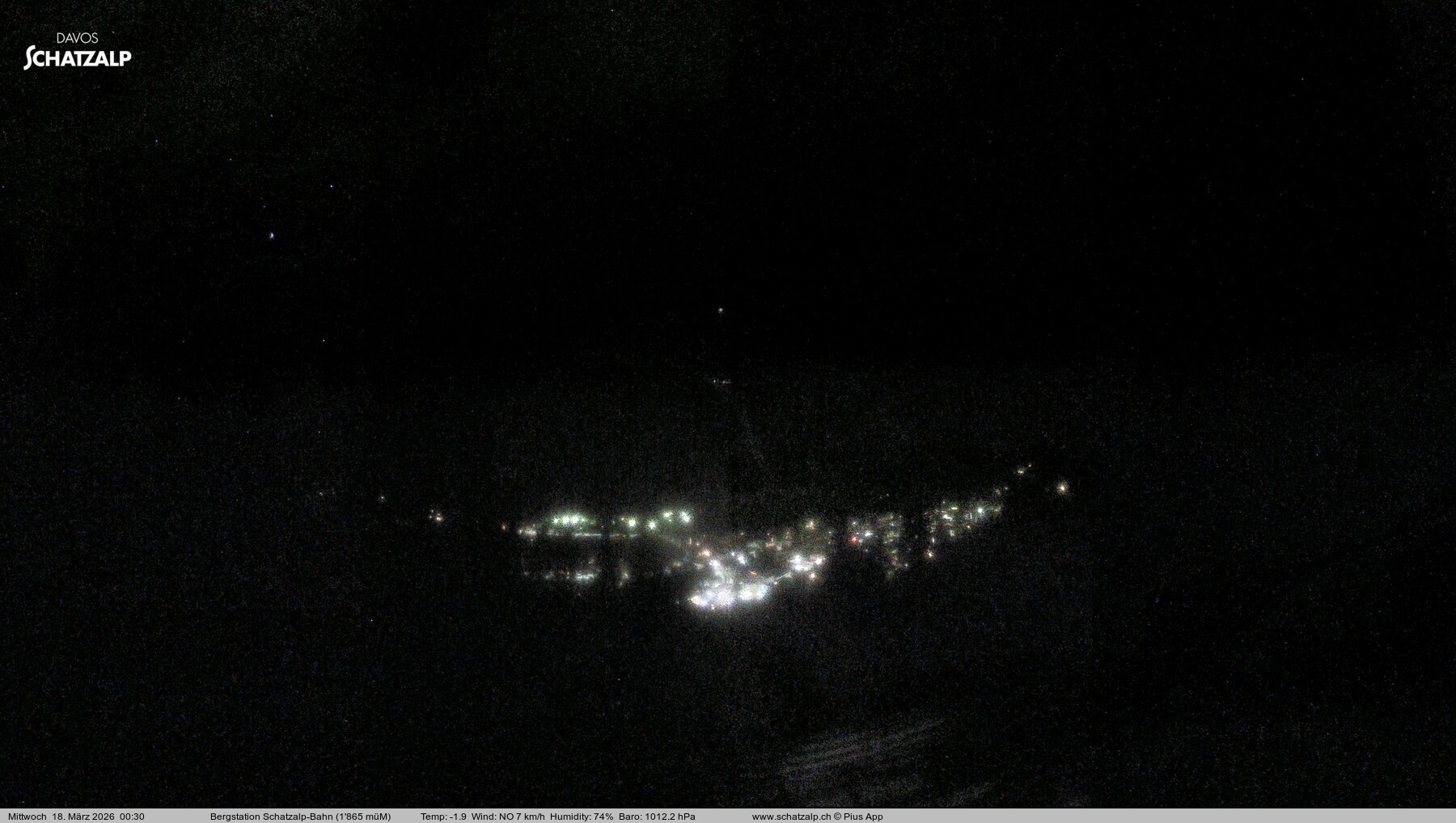 Archiv Foto Webcam Schatzalp