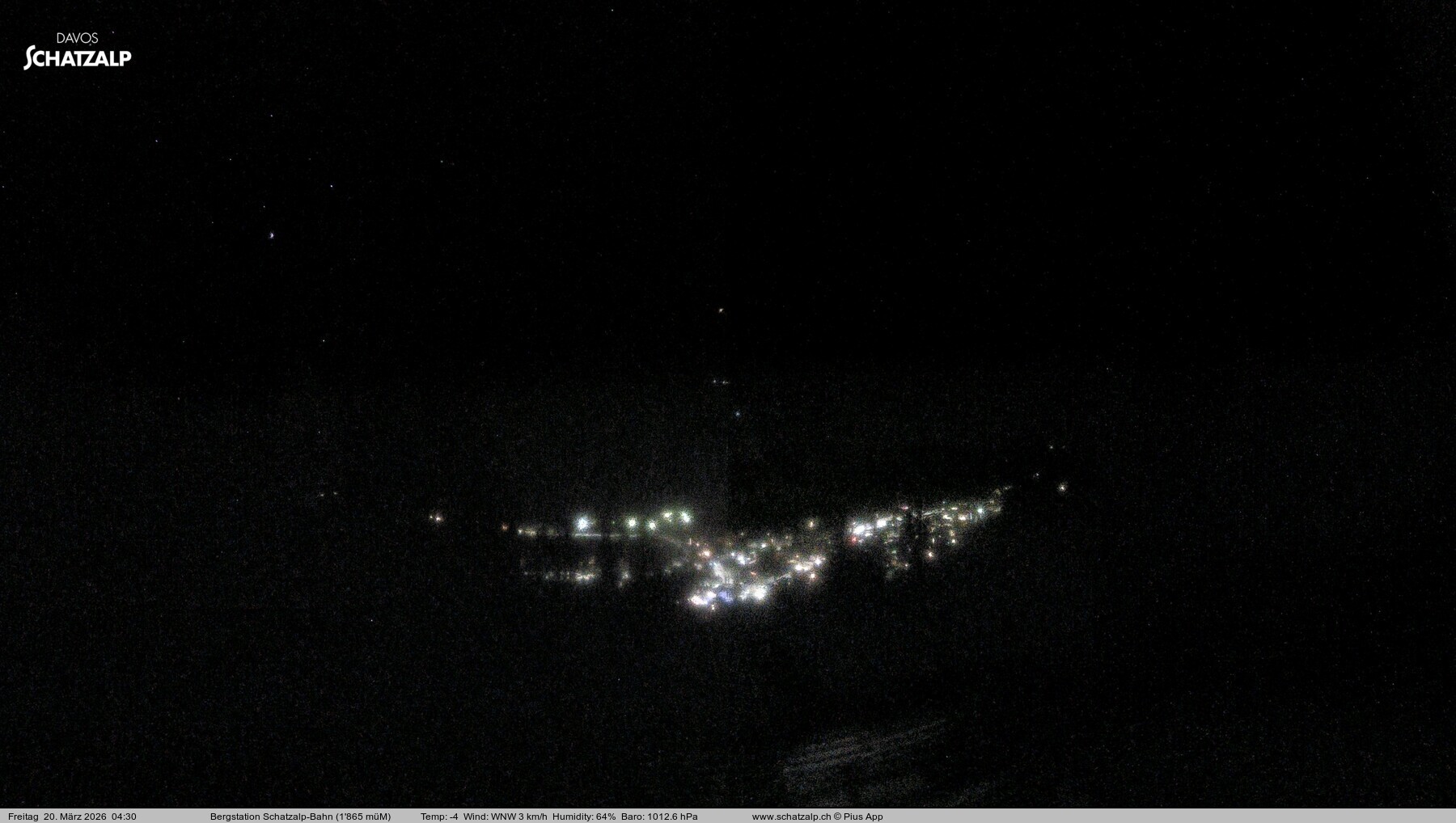 Archiv Foto Webcam Schatzalp