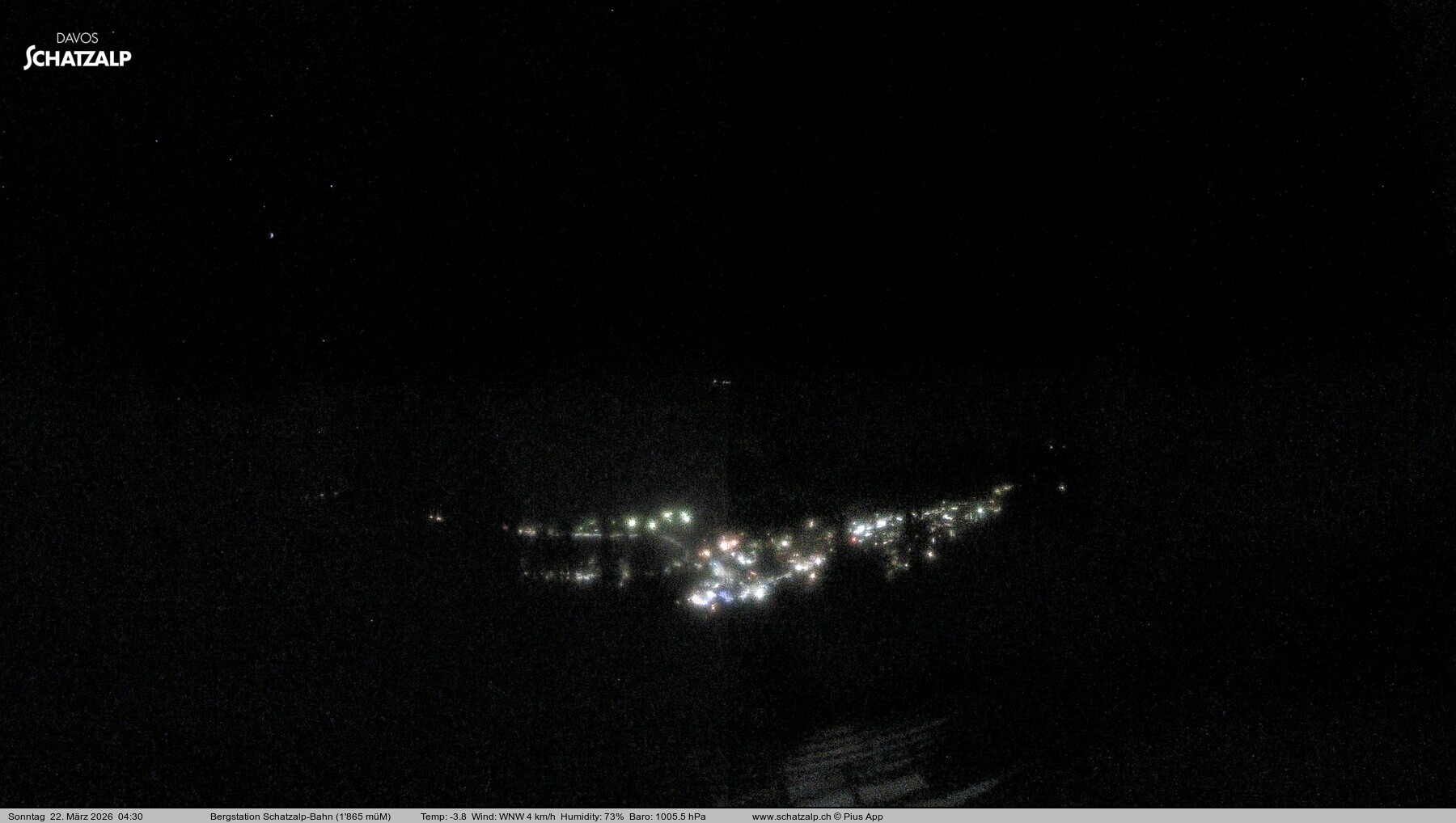 Archiv Foto Webcam Schatzalp