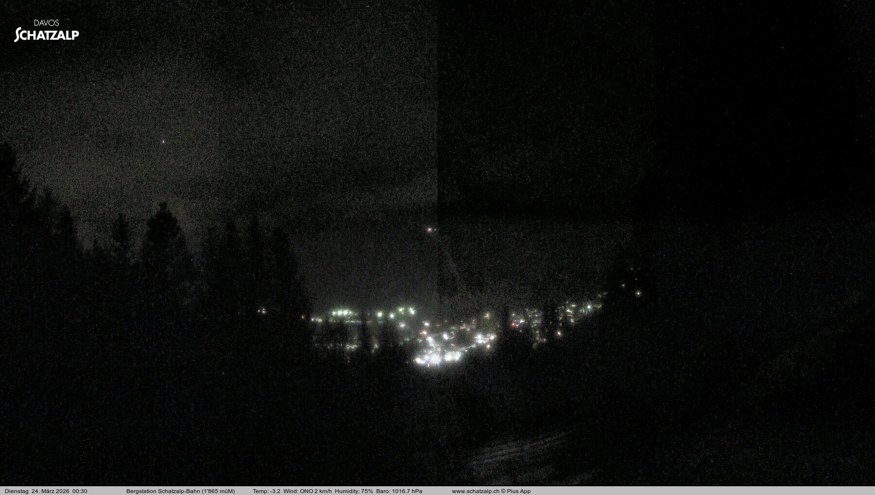 Archiv Foto Webcam Schatzalp