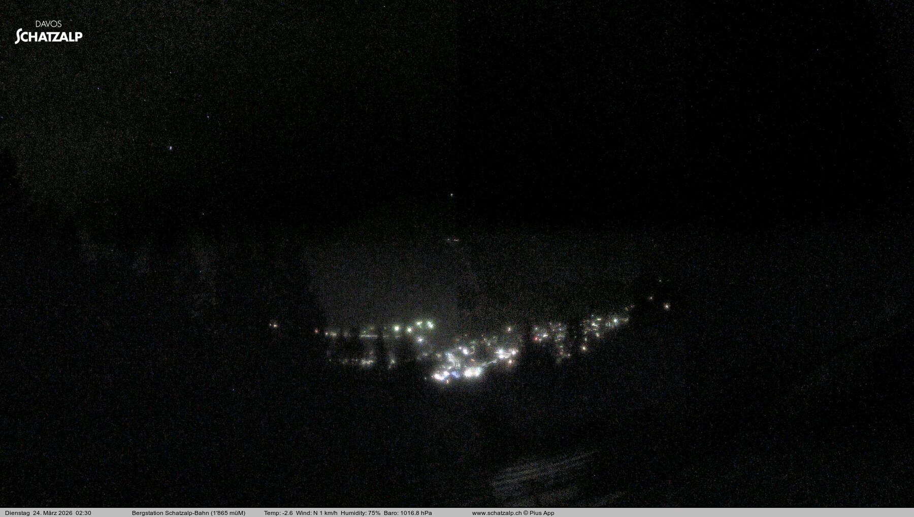 Archiv Foto Webcam Schatzalp