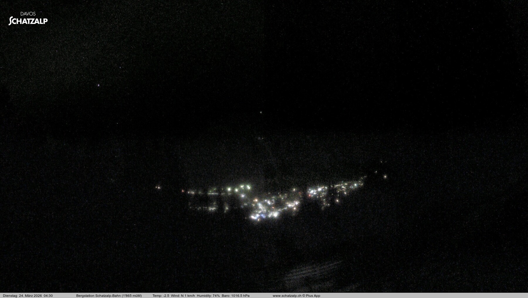 Archiv Foto Webcam Schatzalp