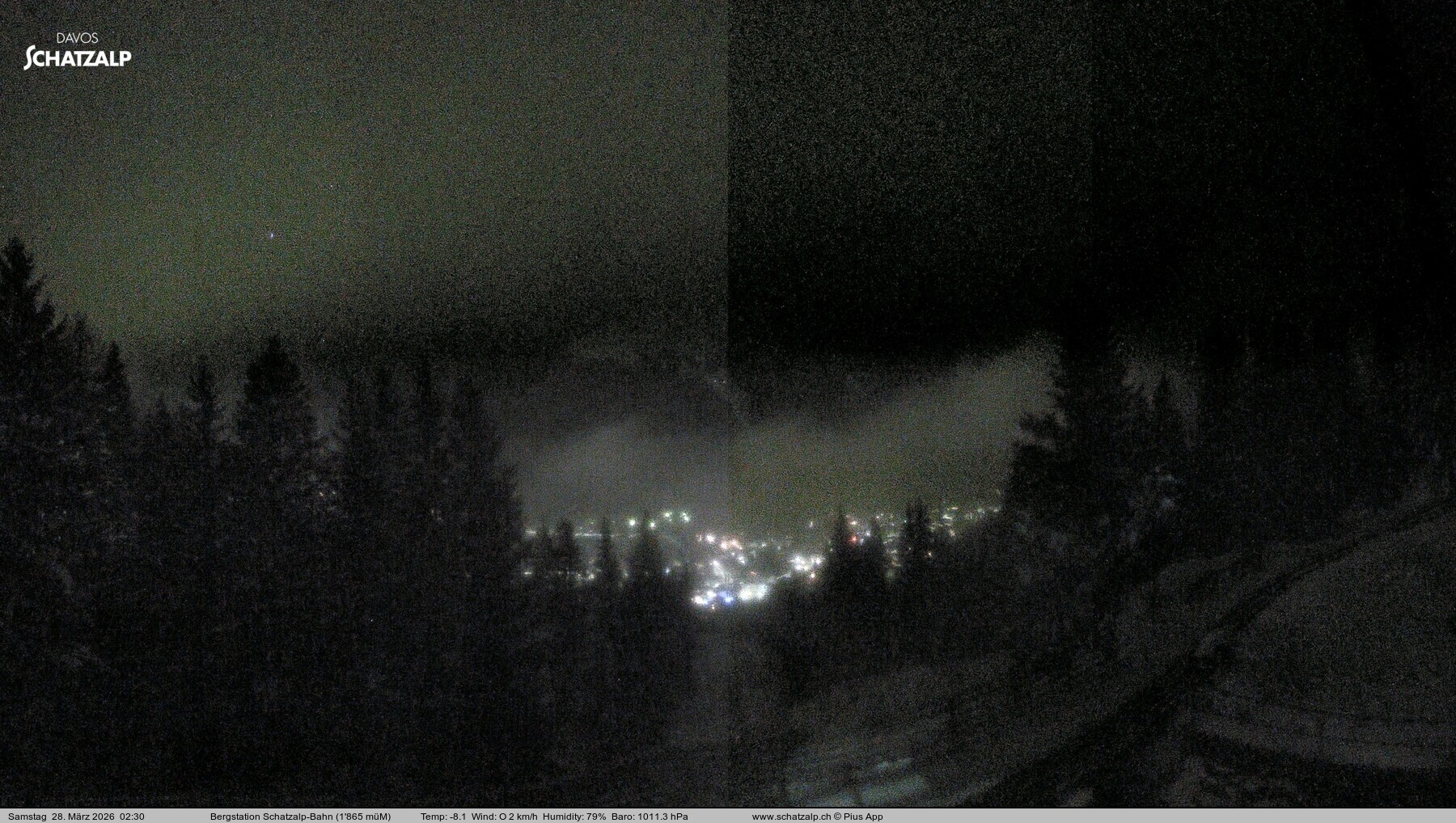 Archived image Webcam at Schatzalp