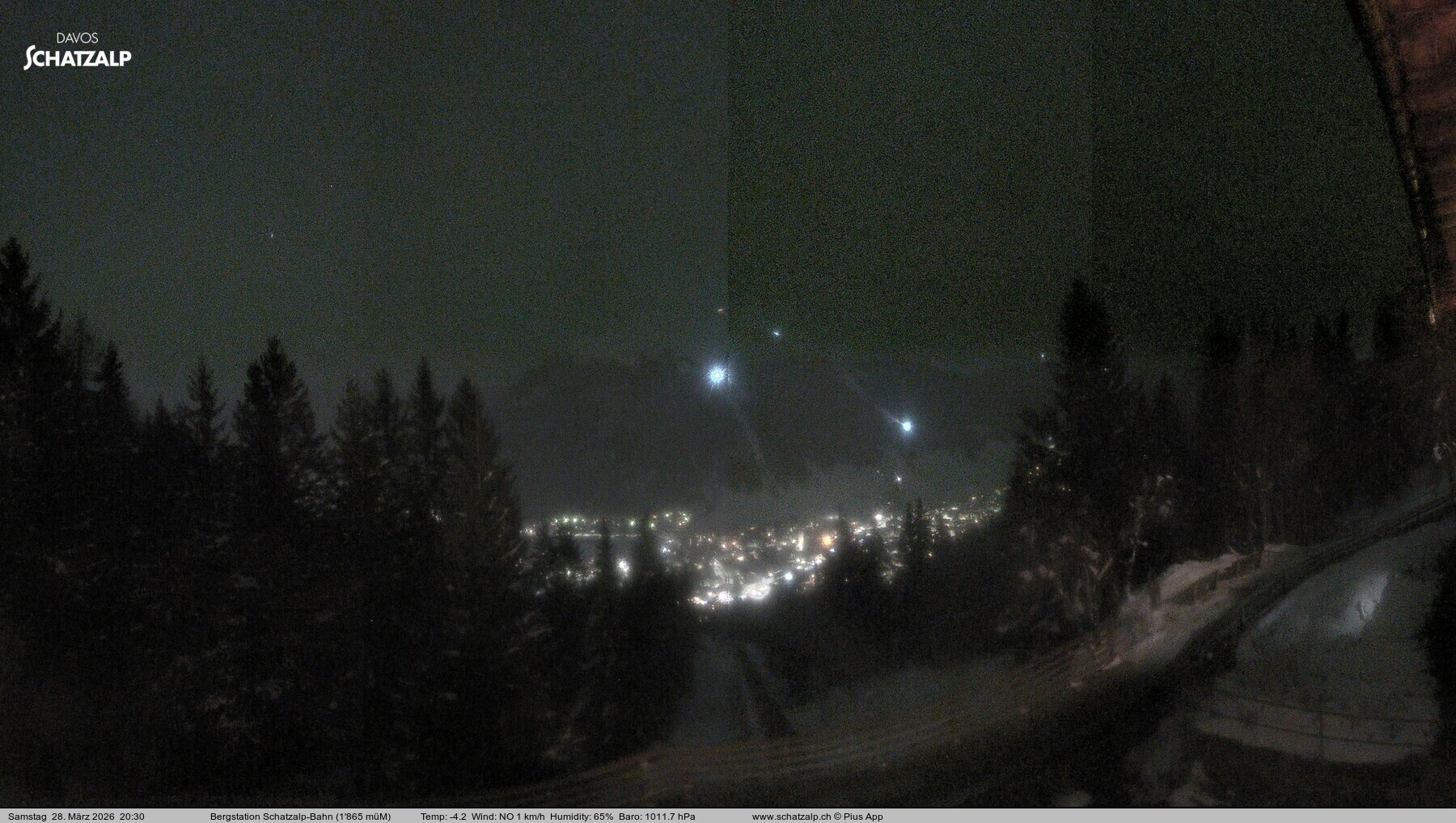 Archived image Webcam at Schatzalp