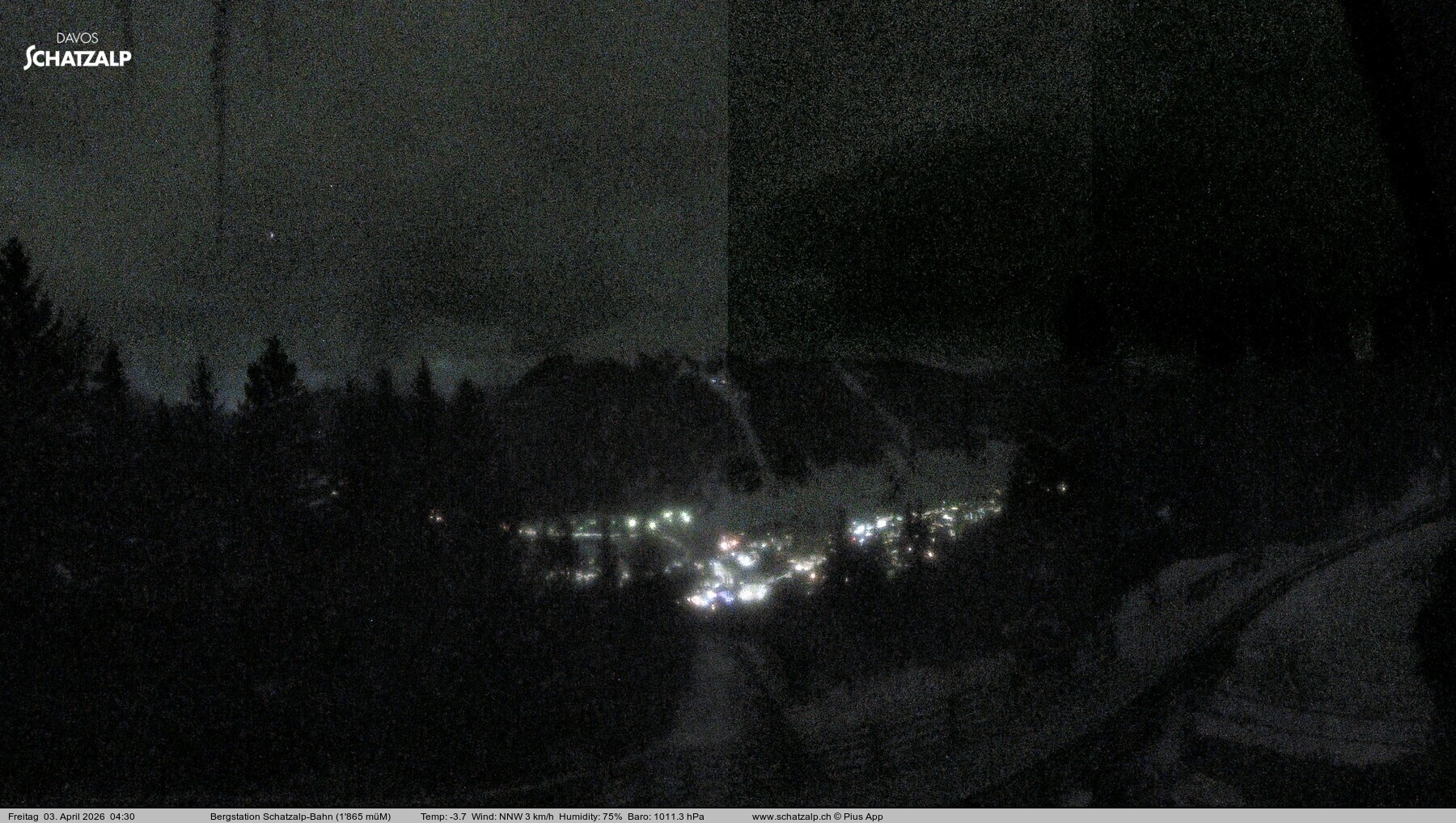 Archived image Webcam at Schatzalp