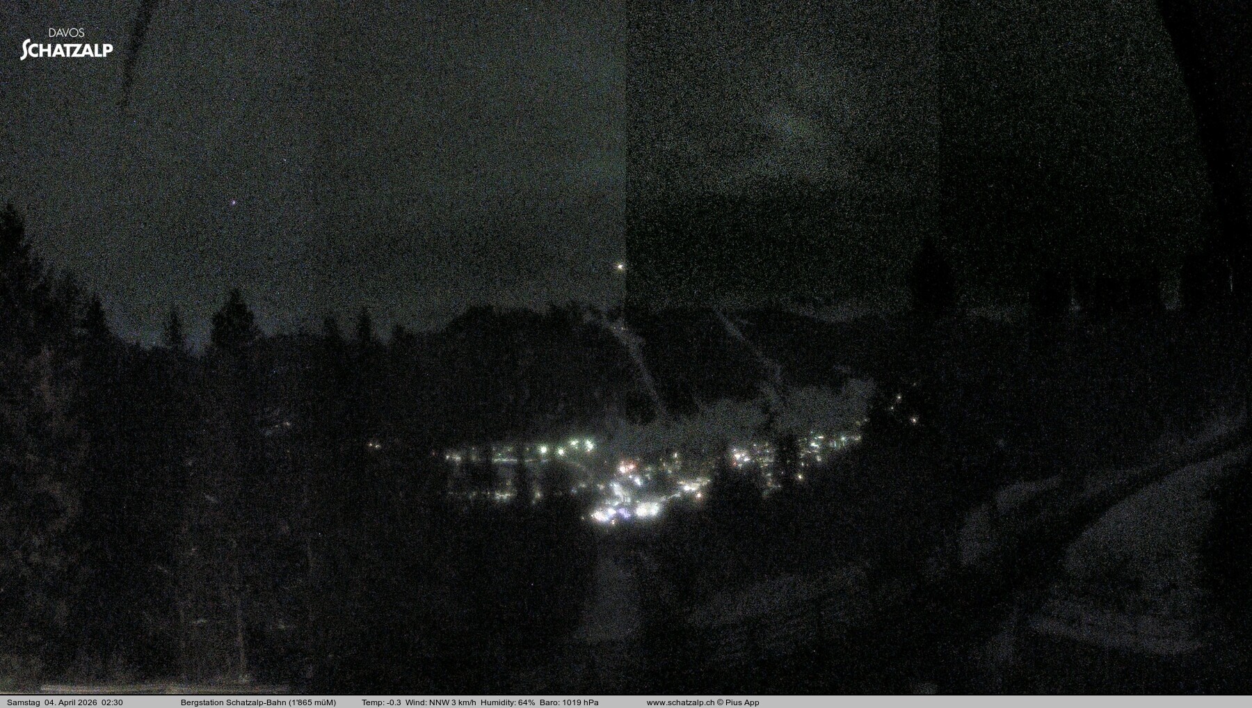 Archiv Foto Webcam Schatzalp