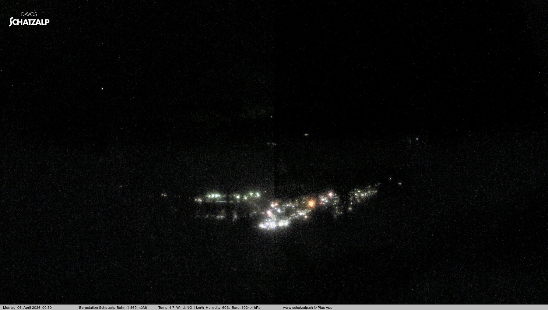 Archived image Webcam at Schatzalp