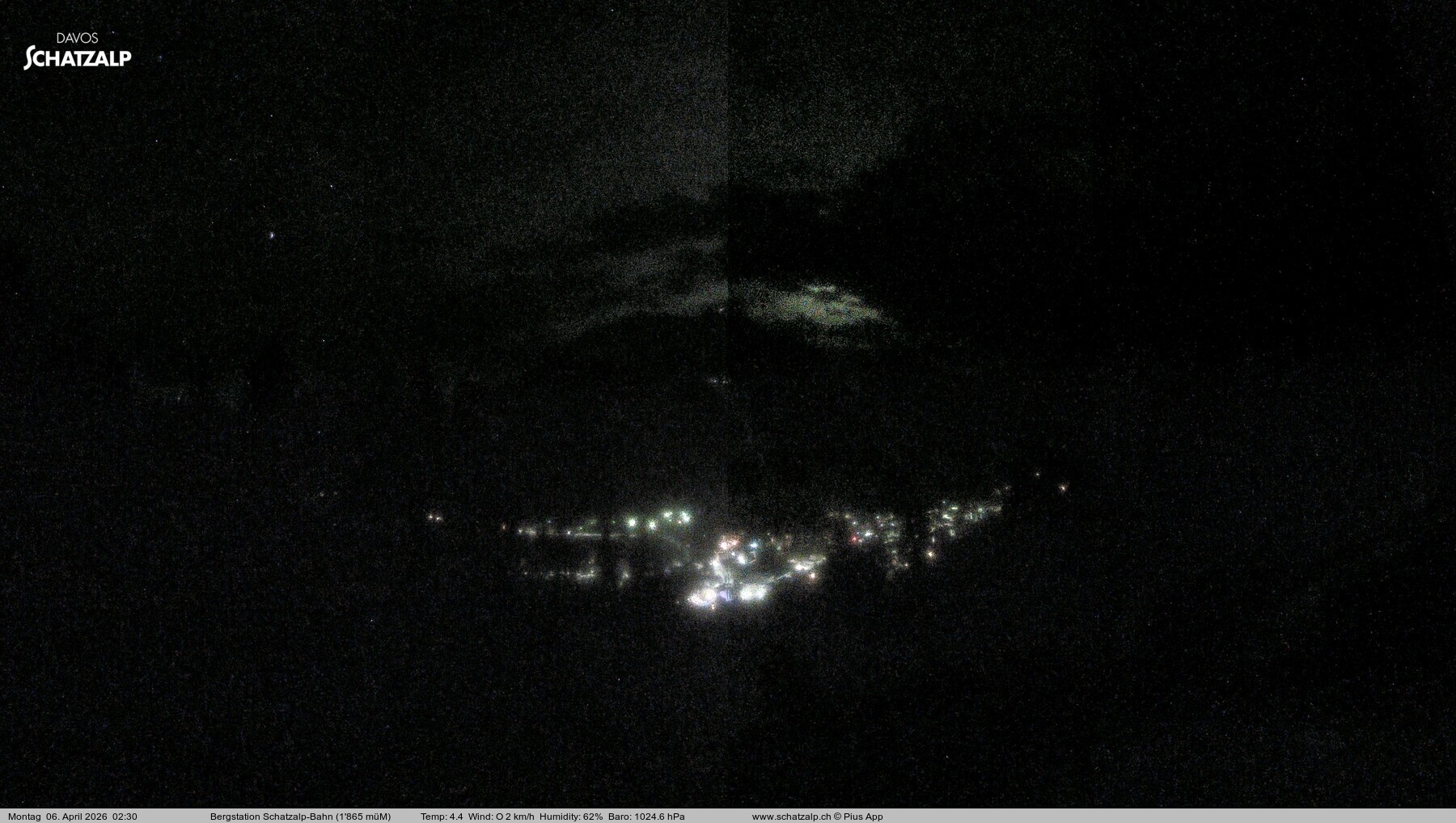 Archived image Webcam at Schatzalp