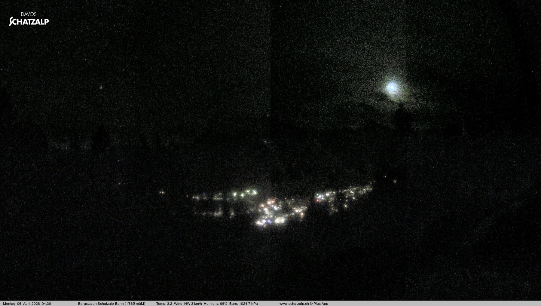 Archived image Webcam at Schatzalp