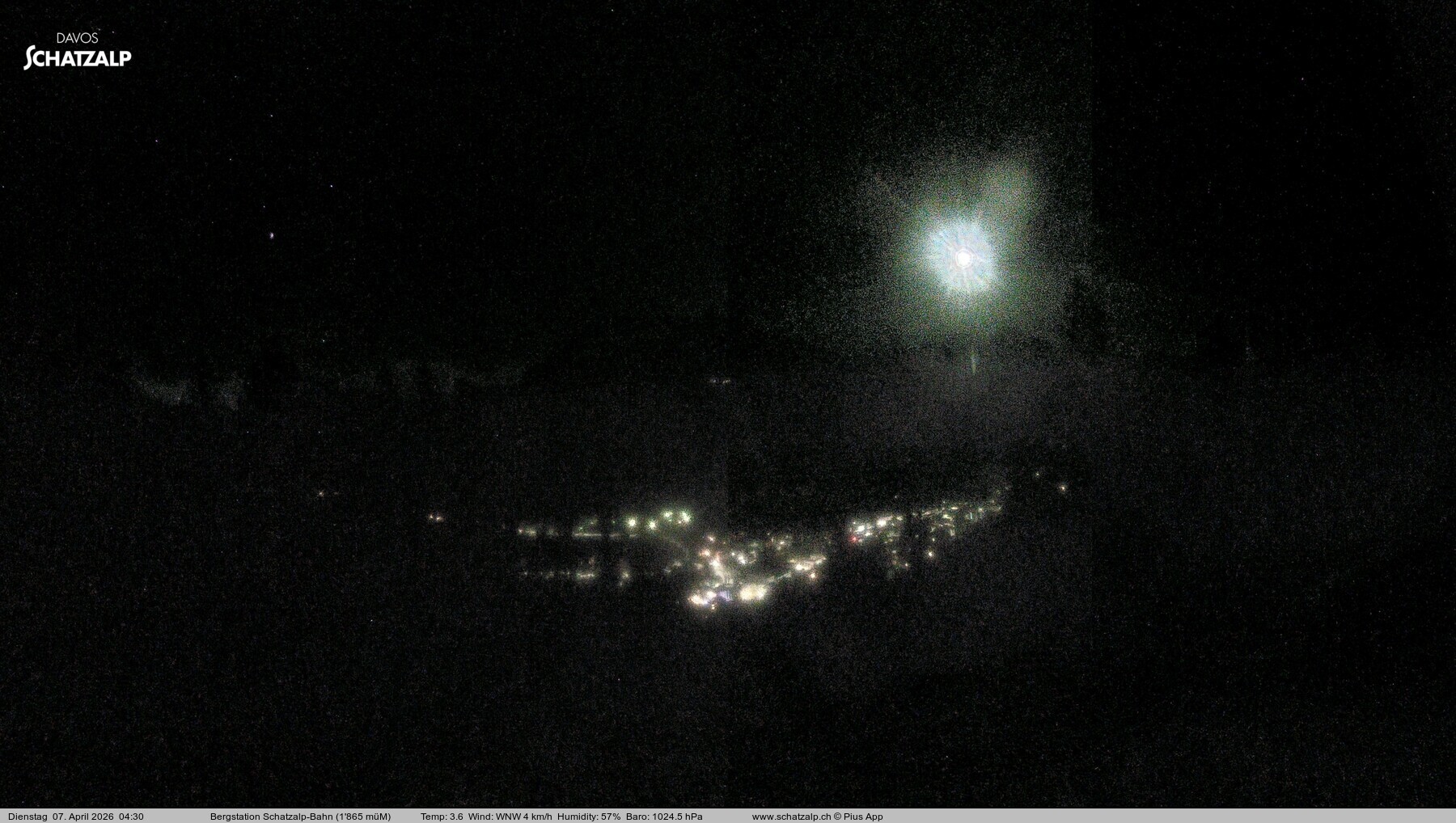 Archiv Foto Webcam Schatzalp