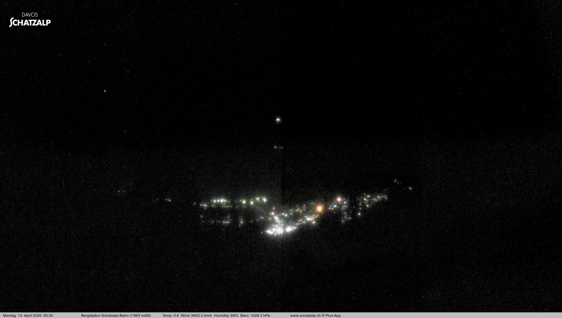 Archiv Foto Webcam Schatzalp