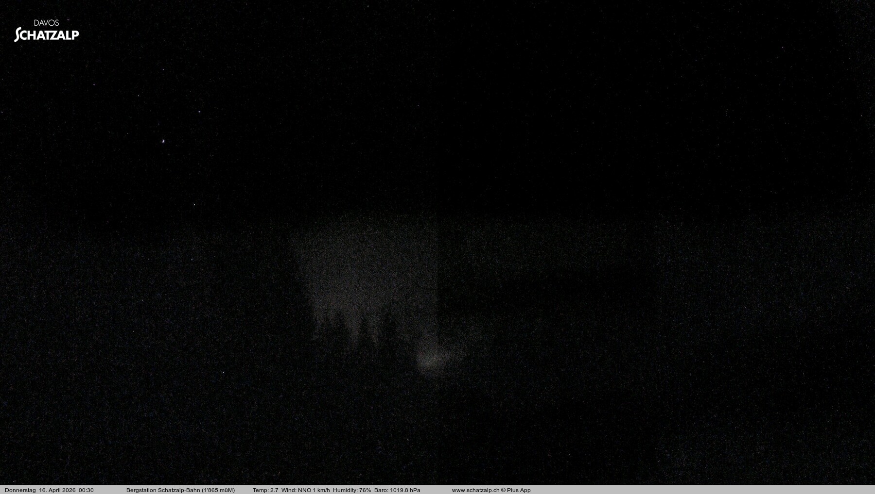 Archived image Webcam at Schatzalp