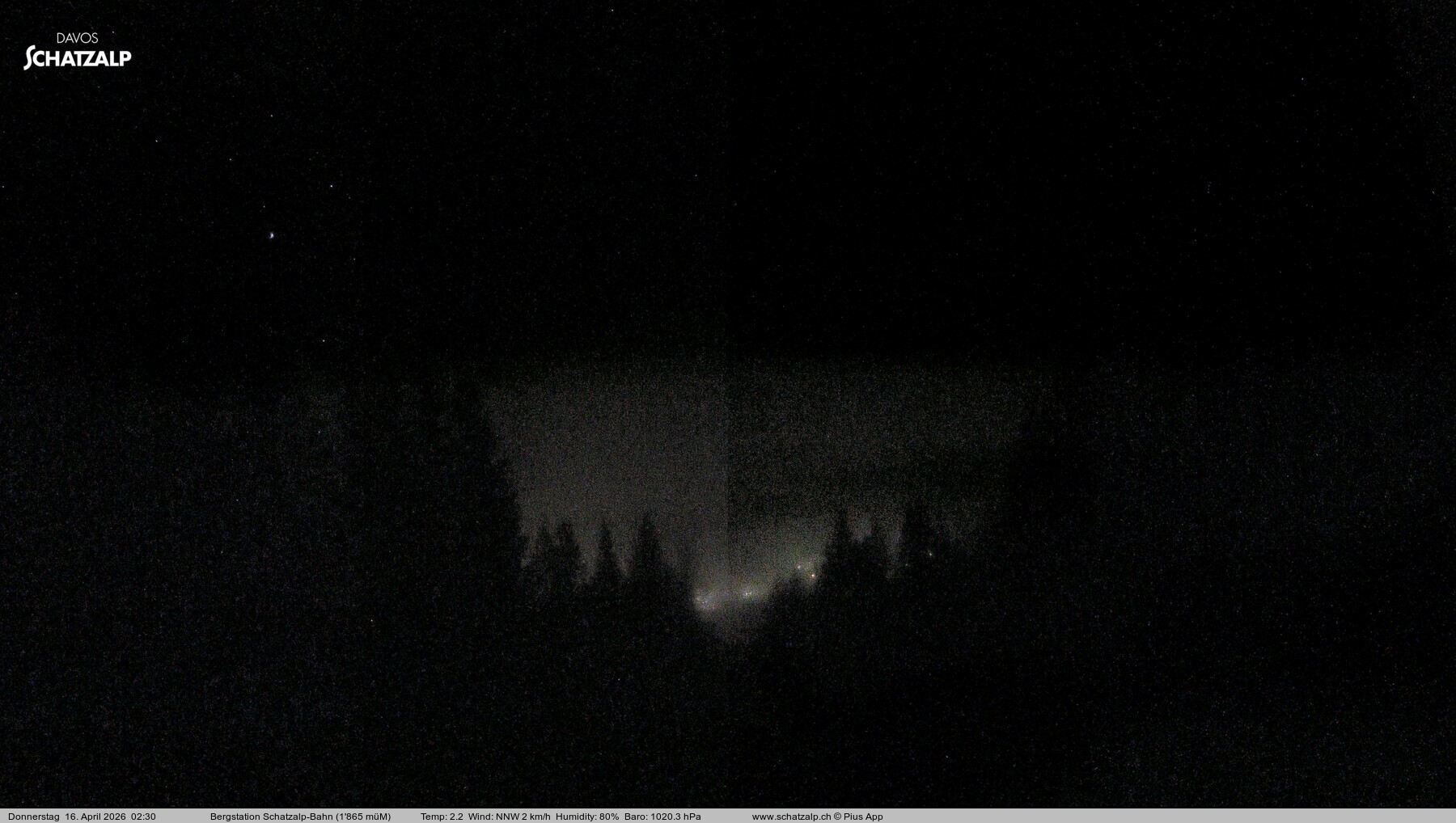 Archived image Webcam at Schatzalp