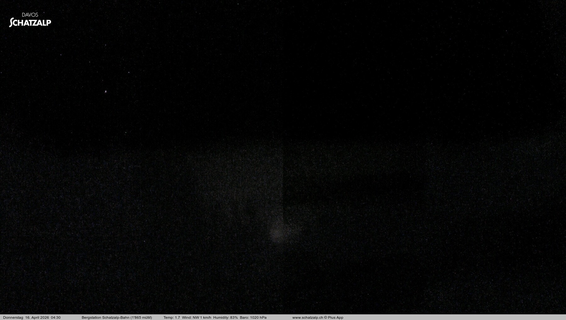 Archived image Webcam at Schatzalp