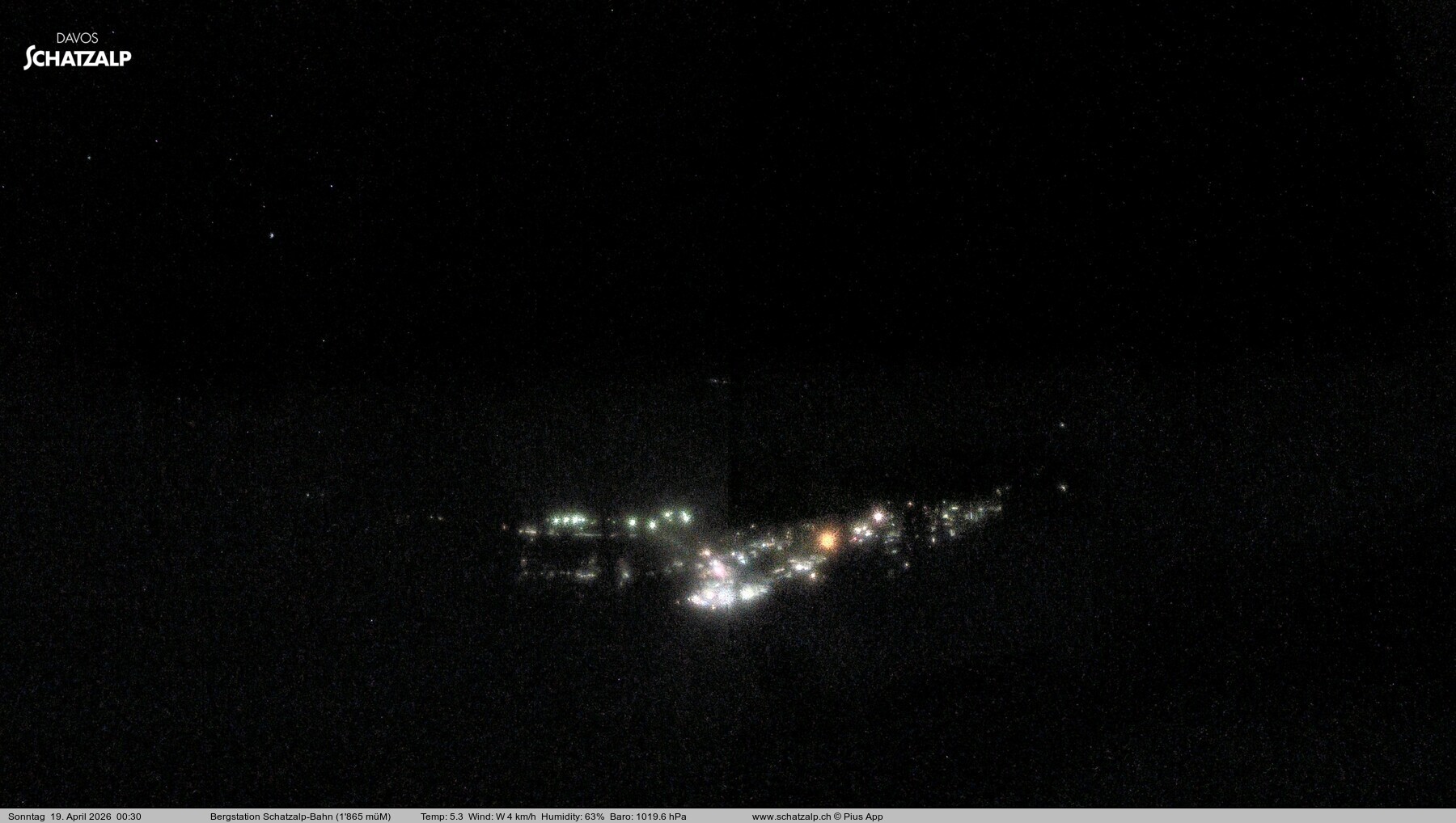 Archiv Foto Webcam Schatzalp