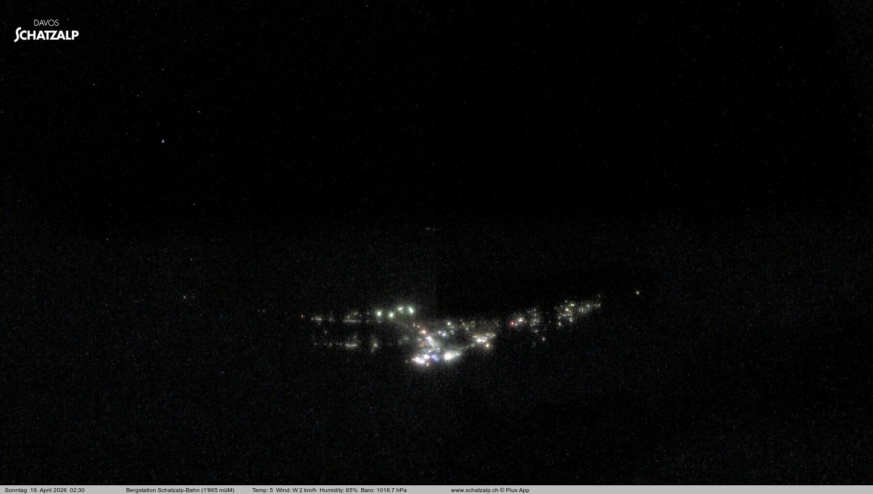 Archiv Foto Webcam Schatzalp