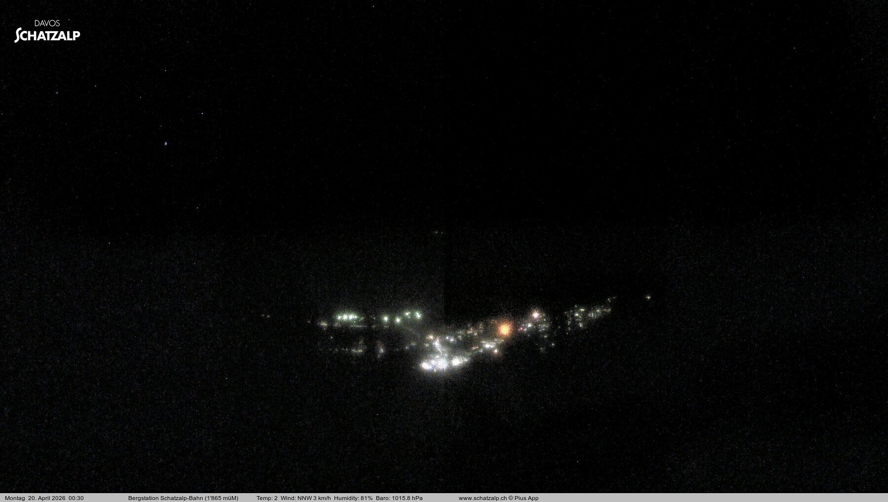 Archiv Foto Webcam Schatzalp