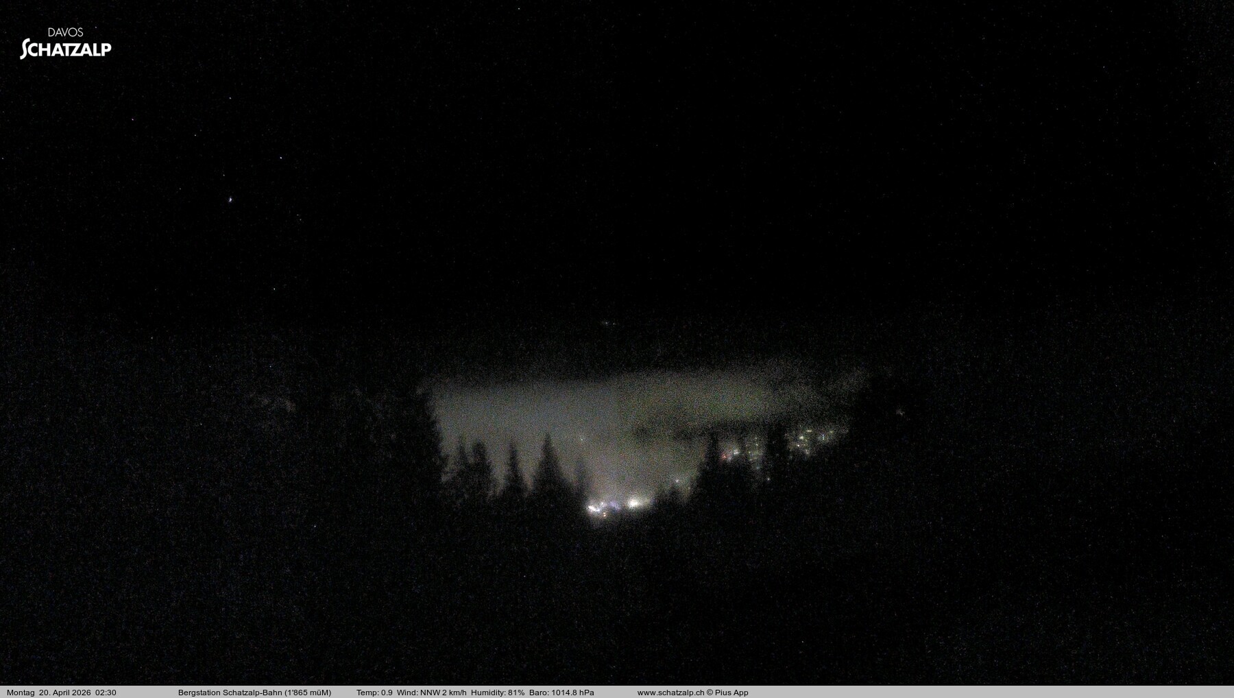 Archiv Foto Webcam Schatzalp