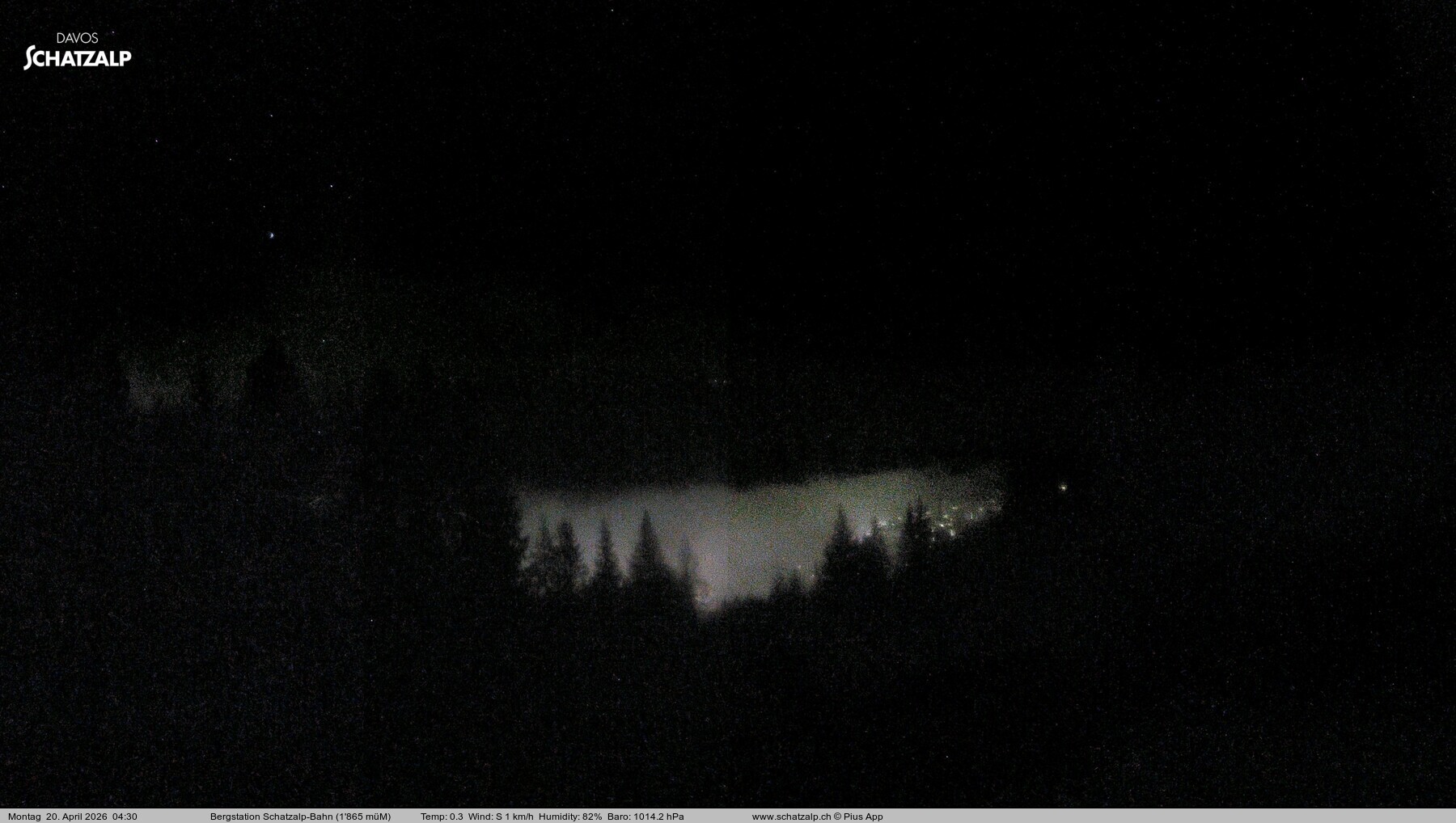 Archiv Foto Webcam Schatzalp