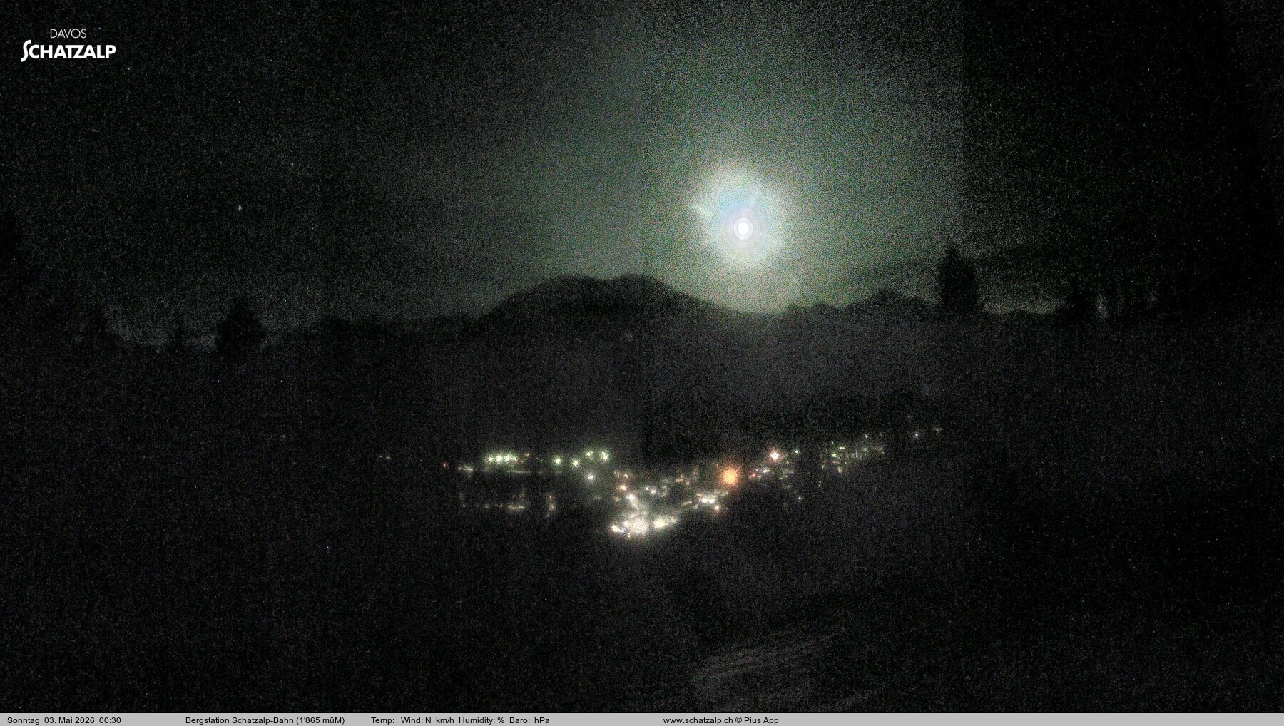 Archiv Foto Webcam Schatzalp