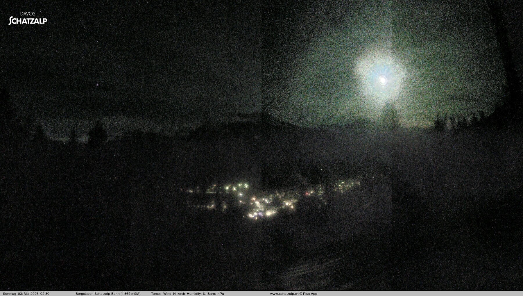 Archiv Foto Webcam Schatzalp