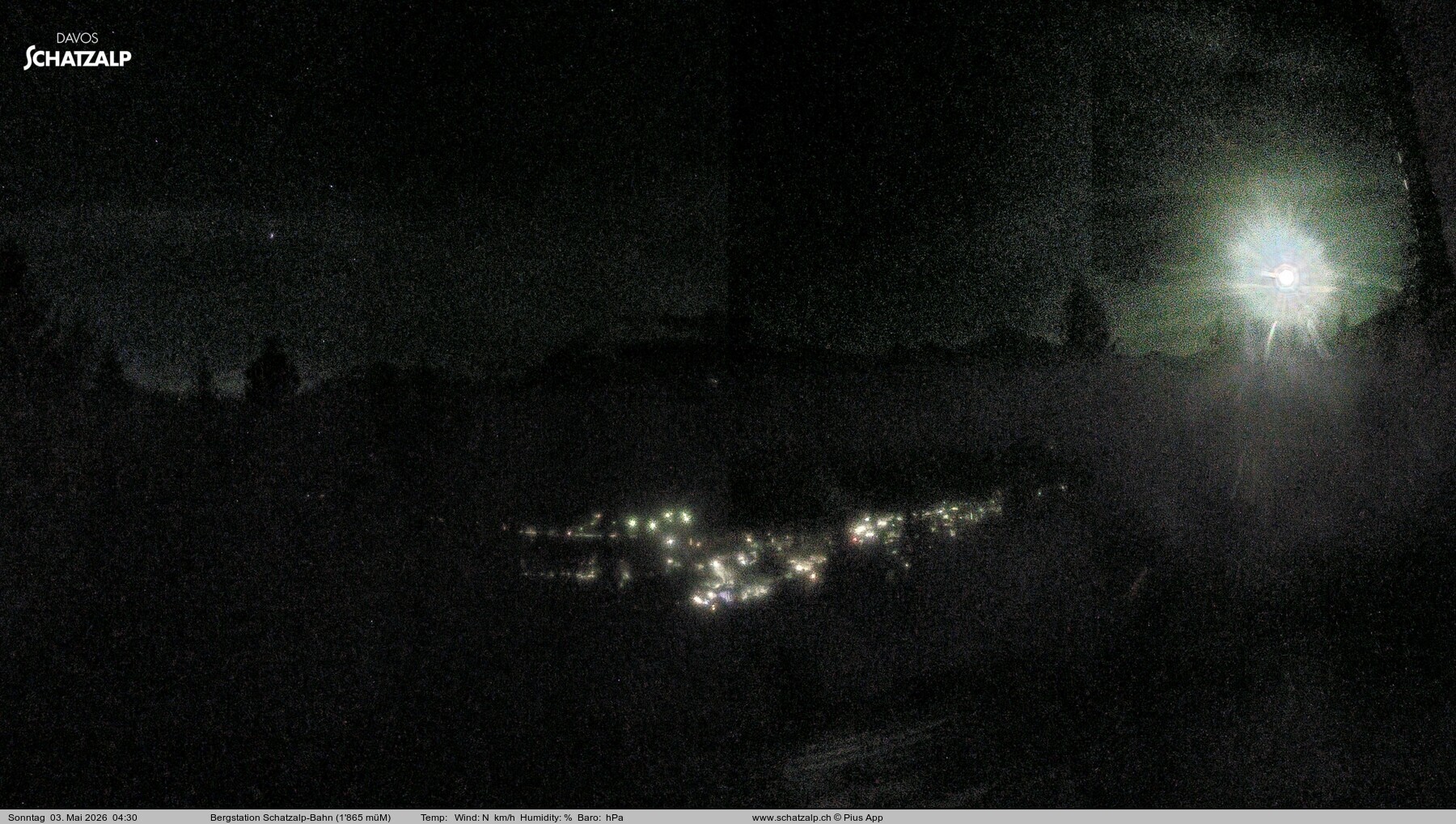 Archiv Foto Webcam Schatzalp