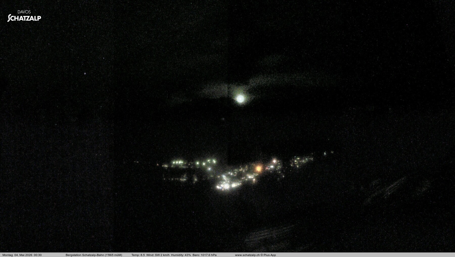 Archiv Foto Webcam Schatzalp