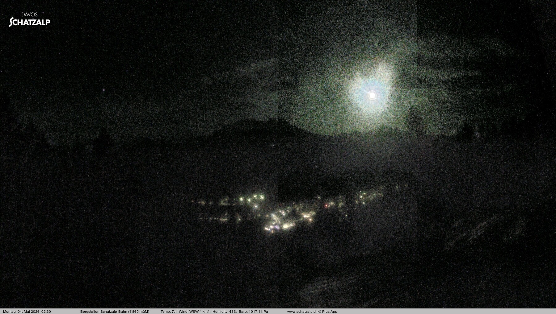 Archived image Webcam at Schatzalp