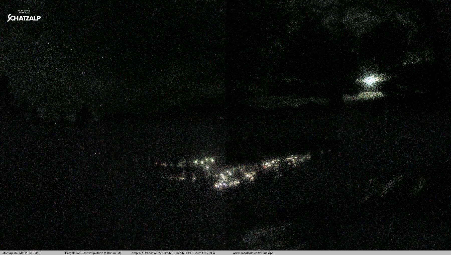 Archived image Webcam at Schatzalp