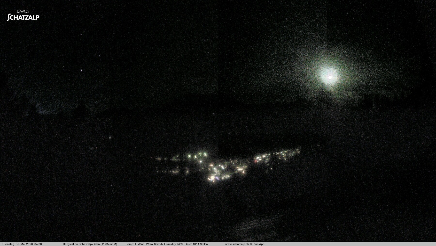 Archiv Foto Webcam Schatzalp